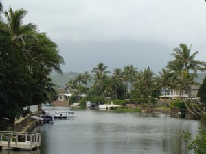 Kaelepulu Stream in Kailua